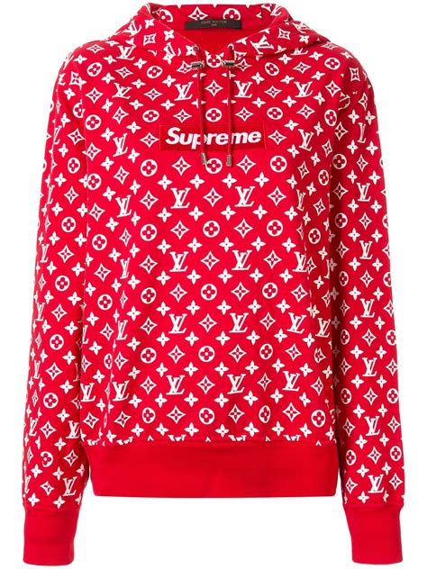 louis vuitton pullover herren rot|louis vuitton hoodie.